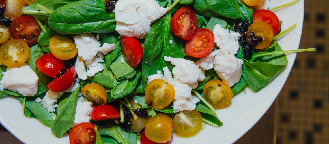 Gezonde lunch recepten - Salade Caprese