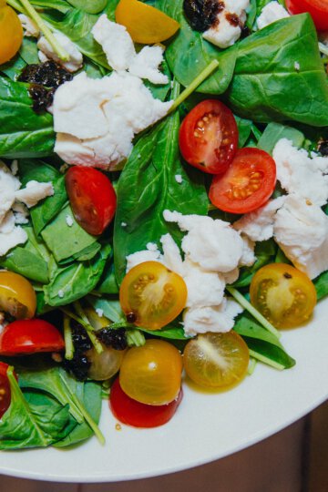 Gezonde lunch recepten - Salade Caprese