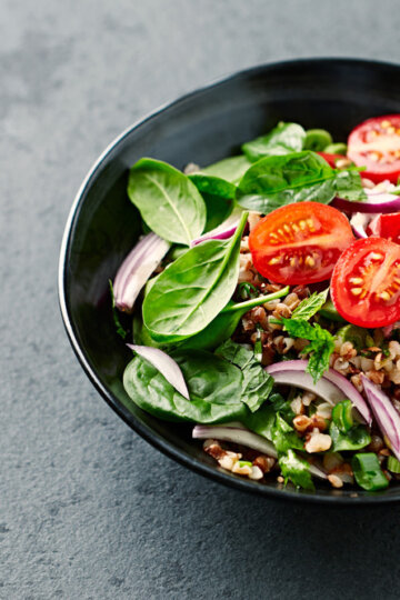 Salade met boekweit